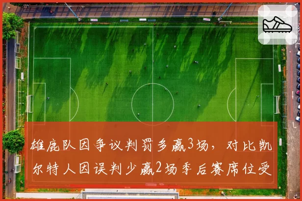 雄鹿队因争议判罚多赢3场，对比凯尔特人因误判少赢2场季后赛席位受影响